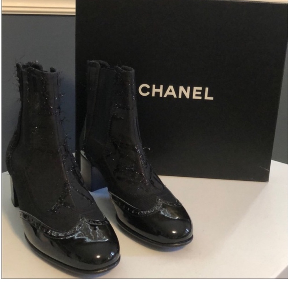 Chanel Short boots,size 37